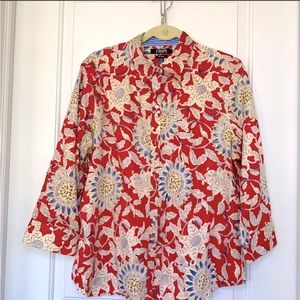 Chaps XXL 3/4 length sleeve